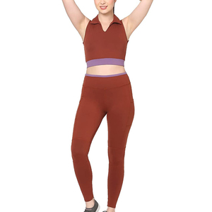 Conjuntos Deportivos de Yoga para Mujer, Conjuntos de 2 Piezas sin Costuras, Ropa Deportiva para Yoga y Entrenamiento, Conjunto de Yoga para Mujer en Oferta a Bajo Precio - Product Image 5
