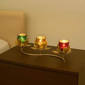 Support de bougie en métal antique de qualité supérieure pour la maison, les mariages, les anniversaires et les événements de Pâques – Décoration élégante résistante à la chaleur au meilleur prix - Product Image 2