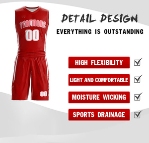 Conjunto de Uniforme de Baloncesto Personalizado con Logotipo para Hombre, Camiseta de Baloncesto Sublimada, Ropa Deportiva de Entrenamiento - Product Image 3