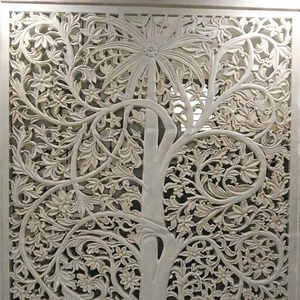 Panneaux muraux décoratifs en marbre sculpté HAYAT INDUSTRIES - Panneaux muraux extérieurs modernes hautement polis, découpés par CNC - Product Image 1