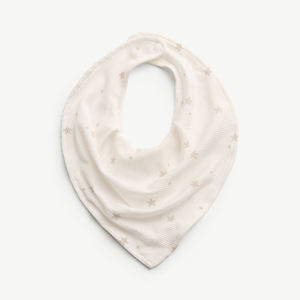 Babero Triangular Unisex para Bebé con Estampado de Estrellas, Modal y Spandex, Sin Mangas, Cierre a Presión, Recién Nacido, ODM Vietnam - Product Image 1