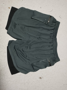 Wholesale Men's Solid Color Sport <b>Shorts</b> With Pockets Quick Dry Elastic Waist Mid Rise <b>Short</b> Length Activewear Workout Gym Wear - Product Image 6