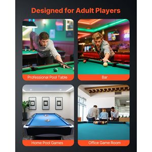 Stecca da Biliardo in Fibra di Carbonio da 58 Pollici, 19,5 oz, con Punta in Acero per Salto e Rottura, con Puntali da 19,5 oz per Snooker e Biliardo - Product Image 6