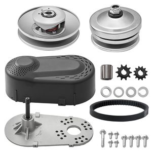 Frizione ad Alta Resistenza 2000 RPM per Motori da 8HP con Ruote Asimmetriche e Robusta Cinghia in Gomma - Product Image 1