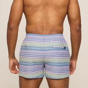 Short de bain homme personnalisé avec logo, coupe classique, séchage rapide, poche interne pour clés, ajustement sécurisé - Product Image 5