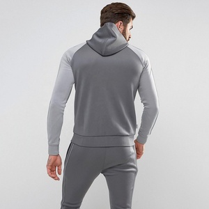 Mens Winter <b>Hoodies</b> Sweatshirts-<b>plain</b> Dyed Eco-friendly Polyester/cotton Fleece Zipper-up Design - Product Image 3