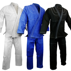 Kimono de judo prêt pour l'entraînement, tissu double tissage, impression de logo personnalisée, couture et sélection de couleurs disponibles - Product Image 4