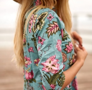 Nouvelle Arrivée Robe Longue d'Été pour Femme, Col Rond, Manches Longues, 100% Coton, Coupe Trapèze, Style Vintage, Idéale pour Soirées Formelles - Product Image 1