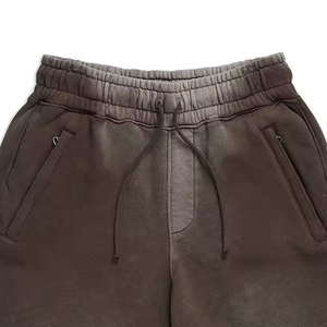 Pantalones Cortos Cómodos para Hombre, Estilo Retro, Lavado Ácido, Tela de Algodón Suave, Ajuste Casual, Atuendo de Verano, Transpirables, Estilo Urbano - Product Image 4