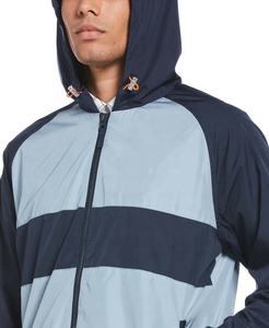 Veste coupe-vent de course à pied de haute qualité avec logo personnalisé, veste de sport d'extérieur imperméable et coupe-vent pour homme, veste de course en nylon - Product Image 4