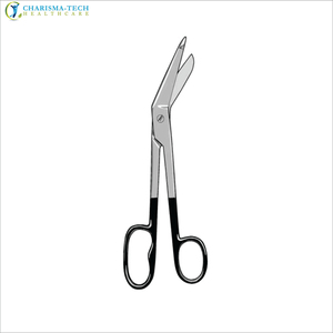 Ciseaux à pansements Lister de qualité supérieure, en acier inoxydable, réutilisables, de qualité professionnelle, pour les soins médicaux et infirmiers - Product Image 1