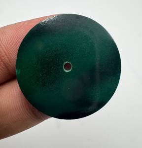 A K Gems Natural Malachite <b>Watch</b> Dial 29mm Round 0.90mm Thickness Center Hole 2mm Polished <b>Watch</b> Face Rajasthan Loose Stone - Product Image 4