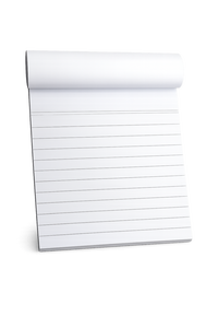 Bloc-notes Hawamahal 100 feuilles 60 g/m² (12,5 x 9,5 cm) avec couverture rigide 250 g/m² lignée 60 feuilles (Blanc) - Product Image 4