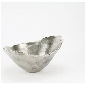 Ventes en gros de bols en aluminium écologiques de luxe pour centre de table de fête, service de nourriture, finition nickelée - Product Image 4