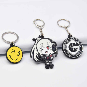 พวงกุญแจยาง PVC แบบขายส่ง รูปการ์ตูน 3 มิติ นุ่ม ทนทาน สำหรับกระเป๋า รองเท้า ของที่ระลึกส่งเสริมการขาย - Product Image 4