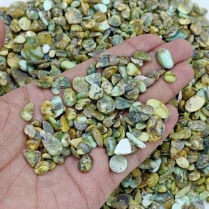 พลอยพาโลมิโนสีฟ้าธรรมชาติแบบคาโบชองขายส่งจำนวนมาก สำหรับทำเครื่องประดับ - Product Image 6