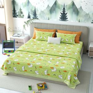 Kids Cartoon <b>Bedding</b> Set Printed Cotton Bedspread Comforter Set All-Season <b>Princess</b> Style for Wholesale Price - Product Image 1