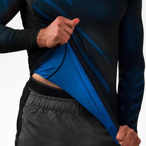 เสื้อรัดกล้ามเนื้อ MMA คุณภาพดีที่สุด แขนยาว สำหรับผู้ชาย ผู้ผลิตจำหน่ายเสื้อรัดกล้ามเนื้อ MMA แบบกำหนดเอง - Product Image 2