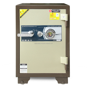 Key Lock Safes Factory - High Quality Fire Resistant Safes S700 KC Brown - Product Image 1