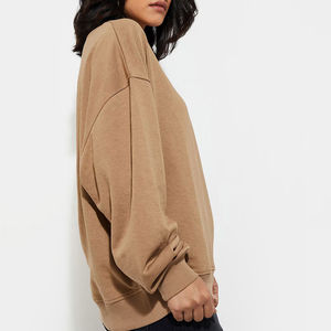 Sudadera de Mujer de Alta Calidad, 100% Algodón, Cuello Redondo, Forro Polar, Diseño Transpirable con Forro Frontal, Cómoda para Invierno - Product Image 1