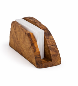 Premium Handcrafted <b>Rustic</b> Wooden Napkin Holder Eco-Friendly <b>Wood</b> Vertical Tissue Stand For <b>Dining</b> <b>Table</b> Kitchen And Restaurant - Product Image 3
