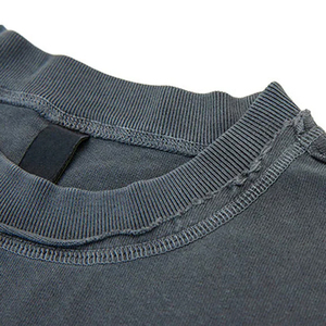 Camiseta de Verano para Hombre, Camiseta Lavada de Manga Corta, Camisetas Personalizadas, Camiseta de Algodón Orgánico, Camiseta Oversize para Hombre - Product Image 5