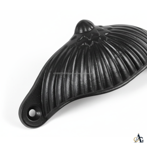 Poignée de tiroir réglable en fer noir de style floral, poignée de placard minimaliste pour meubles de cuisine et de salon - Product Image 2