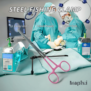 Premium Fishing Forceps <b>Long</b> <b>Nose</b> Fishing Pliers for Hook Removal and Tackle Handling surgical - Product Image 4