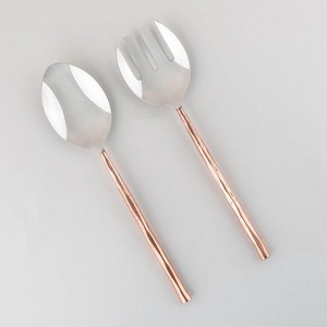 ชุดช้อนส้อมเสิร์ฟสลัดสแตนเลสสตีลสุดหรูสำหรับแนวคิดการบริการที่ทันสมัย - Product Image 1
