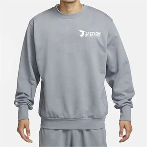 Sweat-shirts surdimensionnés personnalisés avec logo imprimé pour hommes – Meilleures ventes en gros, respirants - Product Image 1