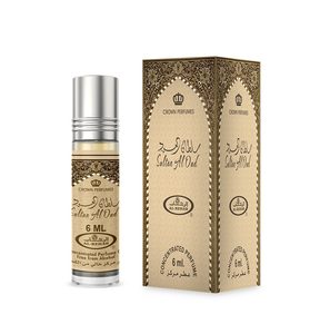 Huile de parfum de luxe longue durée Al Rehab Sultan Al Oud Woody Scent (6ml) pour hommes et femmes, export et vente en gros - Product Image 4