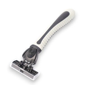 มีดโกนแบบใช้แล้วทิ้งที่เป็นมิตรกับสิ่งแวดล้อมผลิตในเวียดนามพร้อมใบมีดสแตนเลส6ใบและที่จับพลาสติกน้ำหนักเบา - Product Image 1