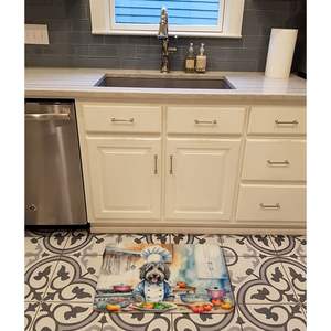 Bergamasco chien de berger Chef mousse à mémoire de forme tapis de cuisine lavable en Machine Anti-Fatigue tapis de bain coussin de confort tapis de cuisine - Product Image 2