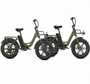 Nuevo modelo de bicicleta eléctrica urbana deportiva para adultos con motor sin escobillas, portaequipajes trasero, batería de litio de 48V 13Ah y neumáticos gruesos de 20 pulgadas. - Product Image 3