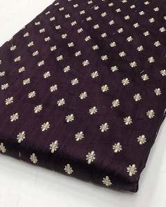 ผ้าสำหรับตัดเย็บเสื้อผ้า ผ้าปักเลื่อม ผ้าปักลาย ผ้าตกแต่งสำหรับชุดเจ้าสาว แหล่งจัดหาสินค้าส่งออก - Product Image 5