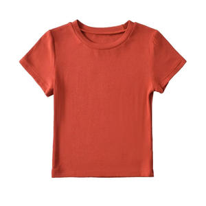 Camiseta Corta Personalizada para Mujer, Corte Holgado, Ropa de Algodón, Producción al por Mayor - Product Image 6