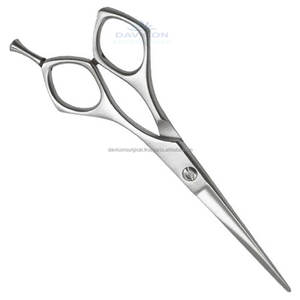 Tijeras de pelo profesionales de acero inoxidable DAVICON | Tijeras de peluquero manuales para cortar y peinar el cabello - Product Image 5