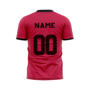 Nueva camiseta de fútbol con diseño sublimado personalizado, estampada, de manga corta, para uso en equipo. - Product Image 3