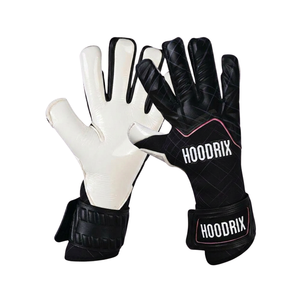 Gants de gardien de but Premium : Latex de contact 4 mm, Coupe hybride, Protection des doigts, Double sangle, Logo personnalisé OEM pour équipes de football - Product Image 3