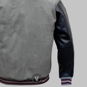 เสื้อแจ็คเก็ตหนังขนแกะคอตั้ง2ข้าง2025เป็นที่ต้องการมากที่สุดผ้าปักลายสำหรับฤดูหนาว - Product Image 4