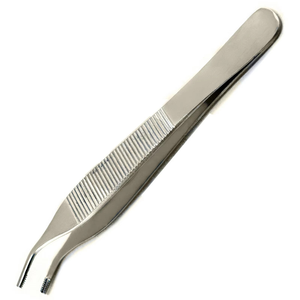 Pinzas de disección Adson Brown forjadas en Alemania, 6 cm, 1x2 dientes, acero, kit de cirugía manual, certificado CE/ISO, 5 años de garantía por Grip Surgical - Product Image 3
