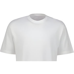T-shirt Homme Grande Taille Décontracté à Manches Courtes Respirant Brodé Écologique 100% Coton Biologique Col Rond Uni Haute Qualité - Product Image 3