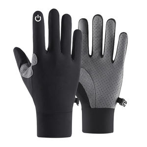 ถุงมือวิ่ง OEM แห้งเร็ว สวมใส่สบาย รองรับหน้าจอสัมผัส กันลื่น สำหรับปั่นจักรยาน แข่งจักรยาน ขับขี่ และเล่นกีฬา - Product Image 1