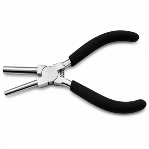 Pince à ressort noire pour la fabrication de maillons, outil de bijouterie en acier inoxydable pour la formation de boucles de fil, anneaux, pendentifs, artisanat DIY - Product Image 2