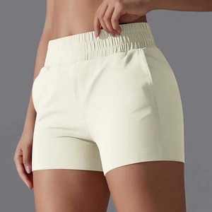 Shorts Deportivos para Mujer, 100% Algodón Tejido, Secado Rápido, Transpirables, con Bolsillos, Elásticos, para Entrenamiento, Gimnasio y Uso Casual - Product Image 2