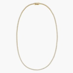 Collar de Moda con Colgante de Pluma y Diamantes |   Joyería Boho para Mujer |   Ropa Casual con Estilo - Product Image 1