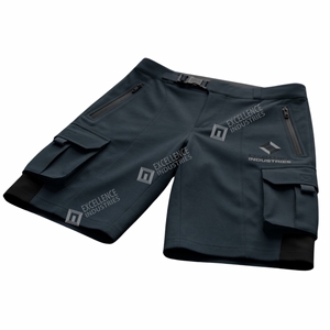 Shorts de VTT pour hommes, shorts de cyclisme rembourrés, séchage rapide, respirants, extensibles, vêtements de sport de plein air - Product Image 4