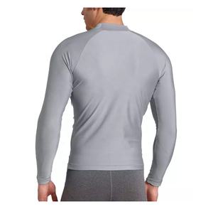 เสื้อแรชการ์ดพิมพ์ลายตามสั่งสำหรับผู้ชาย ผลิตในปากีสถาน แขนยาว คุณภาพดีที่สุด ดีไซน์เรียบง่าย เสื้อแรชการ์ดสำหรับผู้ชาย - Product Image 2