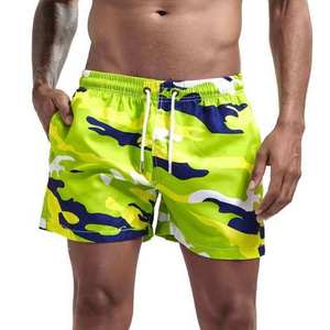 Shorts cargo mi-longs pour hommes grande taille, design camouflage, personnalisés OEM, style streetwear, fabricant pakistanais, sublimation, été, polyester, élastique - Product Image 2