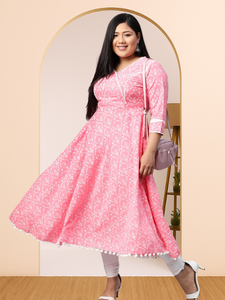 Blusa Kurta de Verano con Estampado Floral de Algodón al por Mayor, Top sin Mangas para Mujeres y Niñas, Ropa Casual - Product Image 2